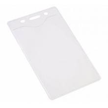 齊心 T2556 豎式透明證件卡 82*128mm 透明色 25個(gè)/包