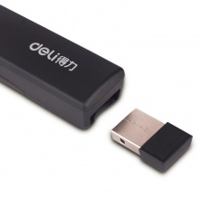 得力 2802P PPT激光翻頁筆 黑色