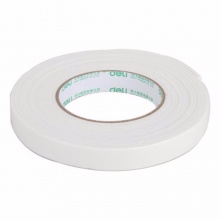 得力 30411EVA 泡棉雙面膠帶 18mm*5y*2.5mm 白色