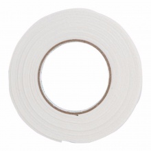 得力 30411EVA 泡棉雙面膠帶 18mm*5y*2.5mm 白色