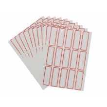 卓聯(lián) ZL-104 自粘性手寫標簽 50mm×20mm 紅色