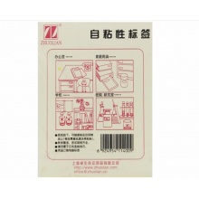 卓聯(lián) ZL-104 自粘性手寫標簽 50mm×20mm 藍色