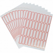 卓聯(lián) ZL-106 自粘性手寫(xiě)標(biāo)簽 34mm×12mm 紅色