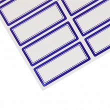 卓聯(lián) ZL-102 自粘性手寫標簽 53mm×21mm 藍色