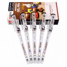 晨光 MF2018 米菲針管簽字筆 0.38mm 黑色 12支/盒  