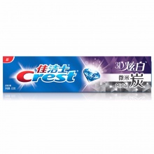 佳潔士 3D炫白微米炭牙膏 120克