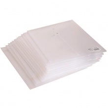 得力 5511 透明纏繩檔案袋 A4