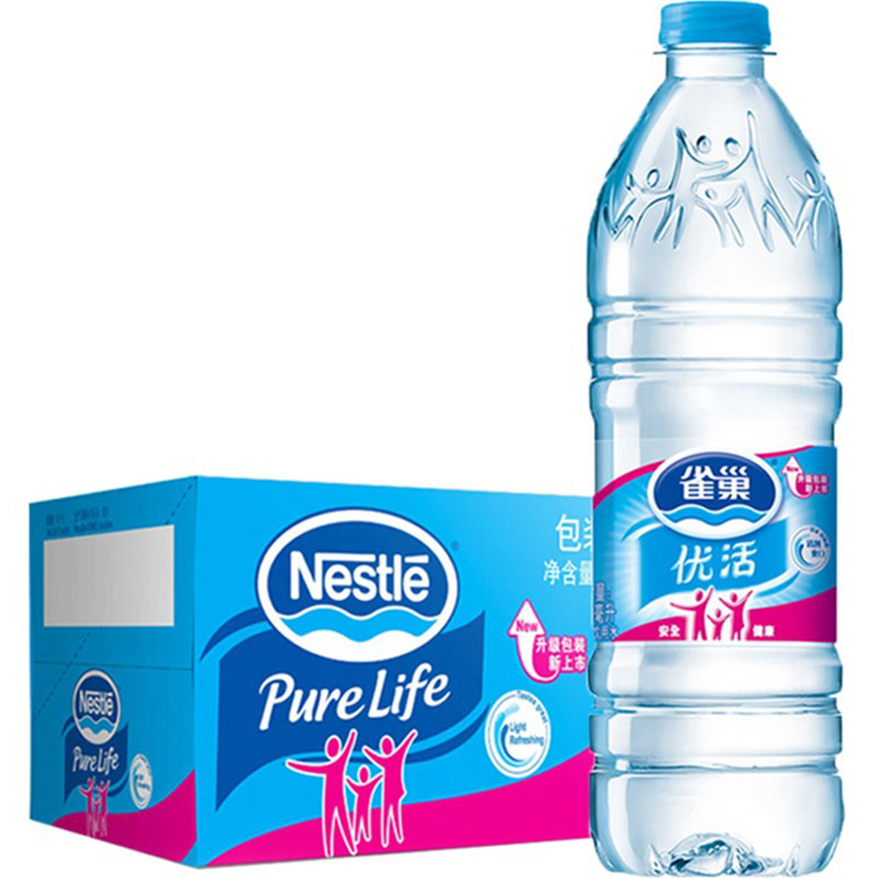雀巢 優(yōu)活飲用水 550ml/瓶 24瓶/箱（整箱銷(xiāo)售）