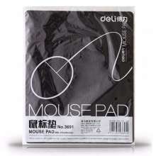 得力 3691 鼠標(biāo)墊 270*220mm 黑色
