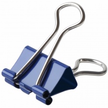 齊心 B3634 彩色長尾票夾 25mm 48只/筒