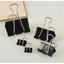 贊揚 85015 長尾票夾 15mm 黑色 12只/盒