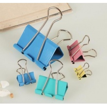 贊揚 85125 長尾票夾 25mm 彩色 48只/筒