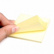 3M 654 報事貼便條紙 76mm*76mm 黃色 100頁