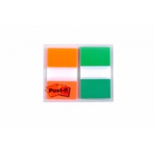 3M 680-2PK-2 透明指示標(biāo)簽(綠+橙)20片*2色 25*44mm