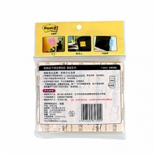 3M 645SL 橫線條便條紙狠貼系列 127mm*101mm 黃色