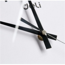 得力 9005 簡約時尚掛鐘 14.5寸 黑色