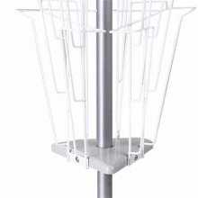 得力 9306 雜志架旋轉(zhuǎn)型 450*450*1365mm 灰色