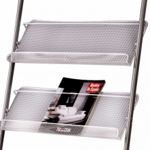 得力 9308 雜志架海量型 635*360*1275mm 灰色