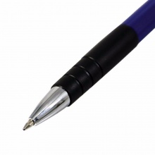 得力 6505 按動式圓珠筆 0.7mm 藍色 12支/盒