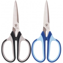 得力（deli）6001 經(jīng)典辦公剪刀 190mm 混色