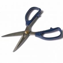 得力 6039 剪刀鋸齒形 195mm 混色