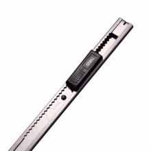 得力 2058 金屬小號美工刀 9mm 銀色