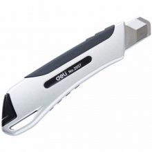 得力 2057 大號美工刀 18mm 銀色