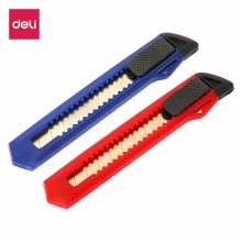 得力 2004 大號(hào)美工刀 18mm 混色