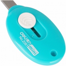 得力 2081 迷你便攜美工刀 混色