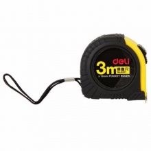 得力 8207 全包膠鋼卷尺 3M