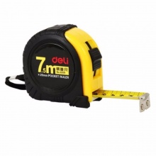 得力 8209 全包膠鋼卷尺 7.5M