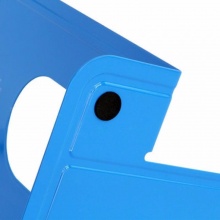 得力 9270 鐵書(shū)立 8.5寸 藍(lán)色 2片/付