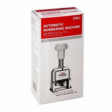 得力 7506 六位自動(dòng)號(hào)碼機(jī) 白色