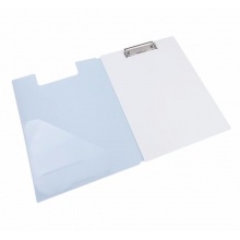 得力 72500 樂素系列豎式折頁板夾 A4 淺藍