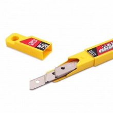 得力 2011 大號美工刀片 18mm 銀色 10片/盒