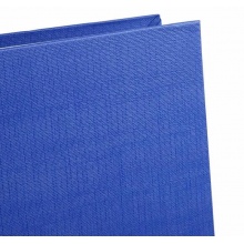 齊心 A106N 半包膠快勞夾 A4 藍(lán)色 3寸