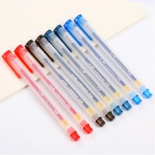 晨光 GP1280 磨砂桿葫蘆頭中性筆 0.5mm 黑色 12支/盒