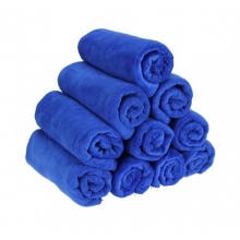 國產(chǎn) 加厚型超細(xì)纖維毛巾 30*70cm 藍(lán)色