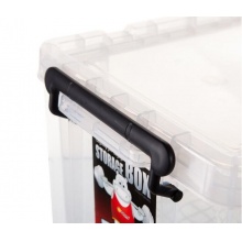 禧天龍 X-6030 塑料收納整理箱 535*390*325mm 透明 45L