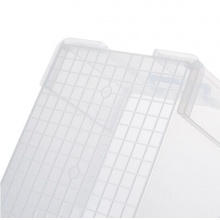 禧天龍 X-6171 塑料收納整理箱 720*492*384mm 透明 96L