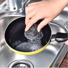 茶花 B43001 金屬鋼絲球 2個(gè)/包