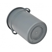 白云 AF07508 圓形大號(hào)垃圾桶(不帶底座）168L 灰色