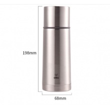 得力 17650 不銹鋼保溫杯 350ml