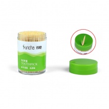 雙槍 YQ1250 竹牙簽 500支/罐