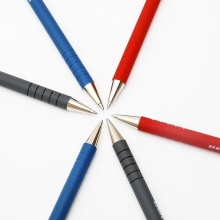 斑馬(ZEBRA) R-8000 橡膠桿圓珠筆原子筆 0.7mm 黑色 10支/盒