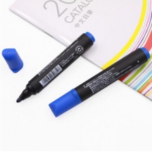 斑馬(ZEBRA) YYR1-BL 環(huán)保粗嘴白板筆 藍色 10支/盒