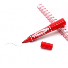 斑馬(ZEBRA) MO-150-MC-R 大雙頭油性記號筆 紅色