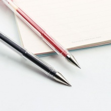 三菱 UM-100 雙珠水筆/啫哩筆 0.5mm 紅色 10支/盒