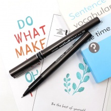 三菱 UB-155 直液式走珠筆 0.5mm 黑色 10支/盒