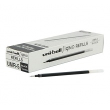 三菱 UMR-5 中性筆芯 0.5mm 黑色 12支/盒